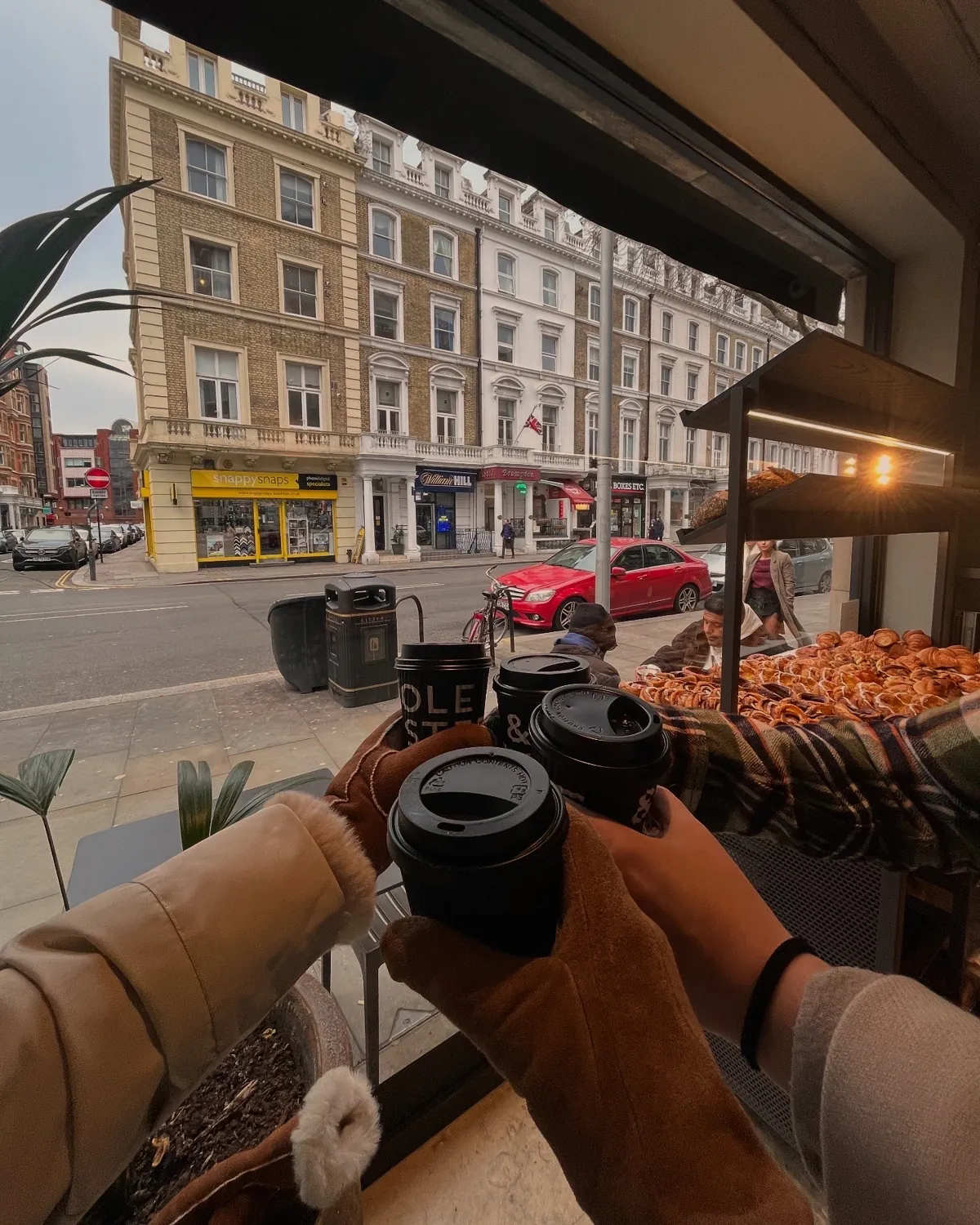 coffee run in London